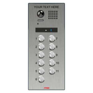Atigo A411S - 2-wire surface digital video panel, 11 Button