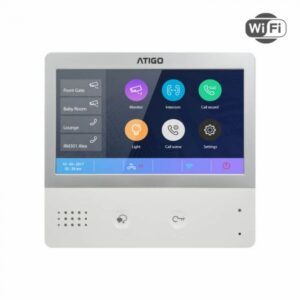 Atigo A1714 - 7 inch color monitor with touch sensitive buttons and WIFI