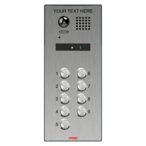 Atigo A409S - 2-wire surface digital video panel, 9 Button