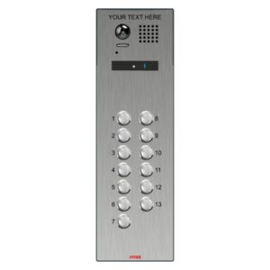Atigo A413S - 2-wire surface digital video panel, 13 Button