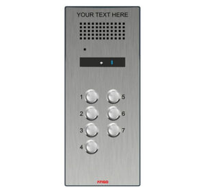 Atigo A307S - 2-wire surface audio panel, 7 Button