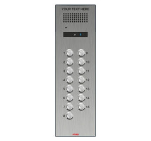 Atigo A315S - 2-wire surface audio panel, 15 Button