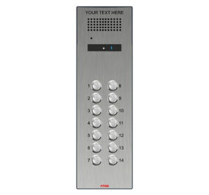 Atigo A314S - 2-wire surface audio panel, 14 Button