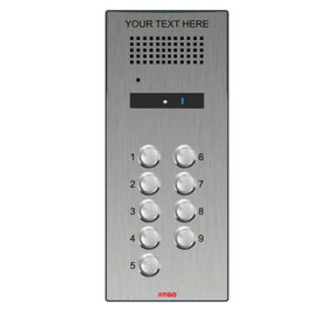Atigo A309S - 2-wire surface audio panel, 9 Button